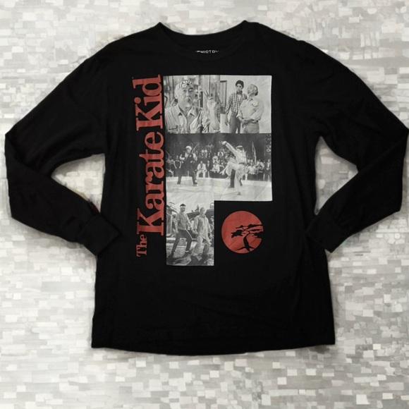 Chemistry Other - Chemistry Black and Red Karate Kid Long Sleeve Tee